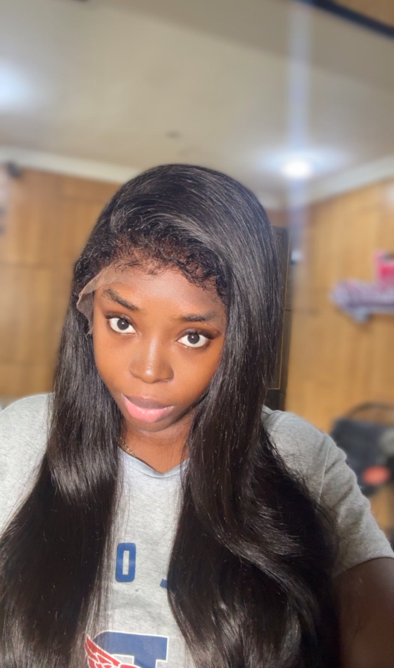 Double drawn silky straight HD Lace