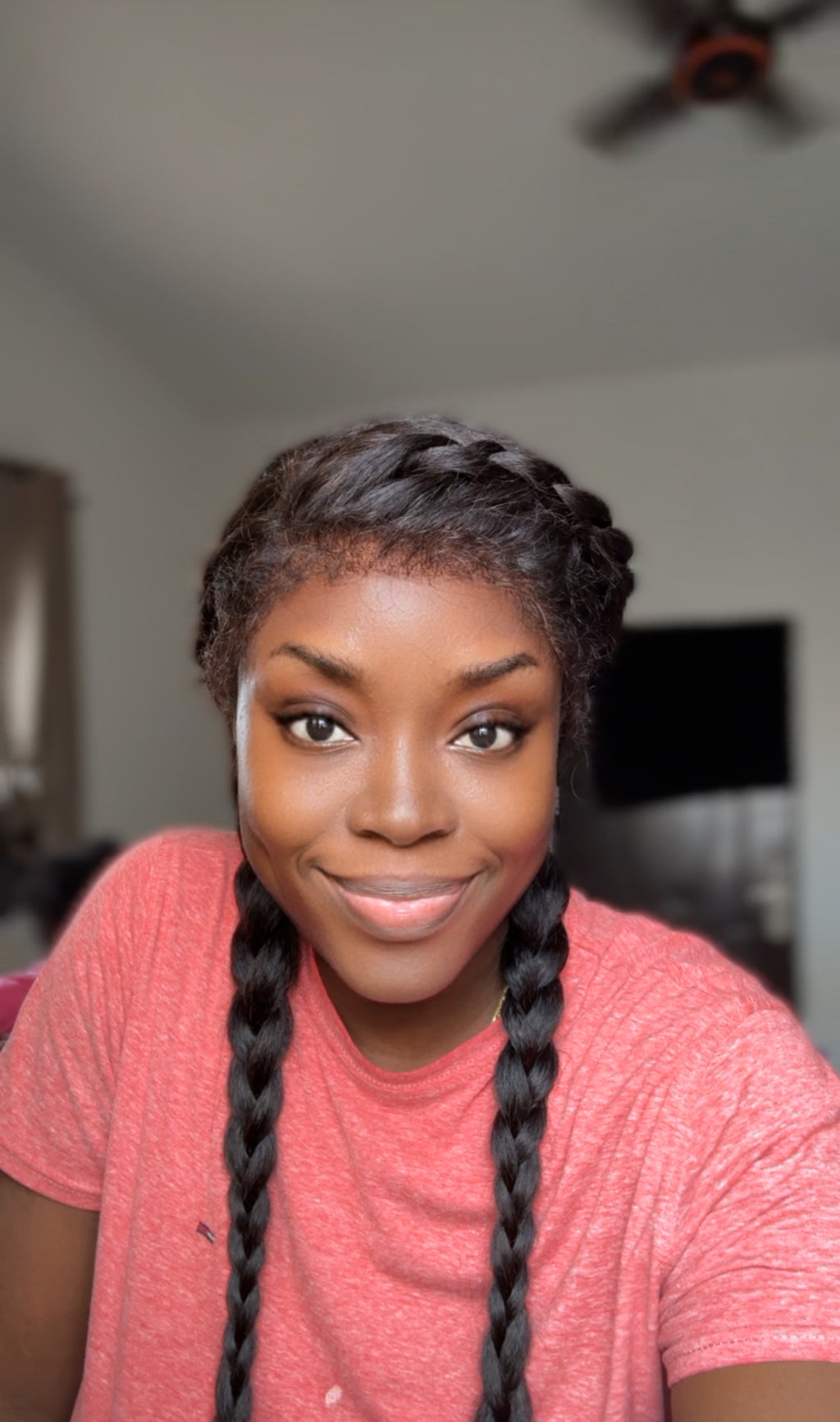 Yaki straight with natural hairline